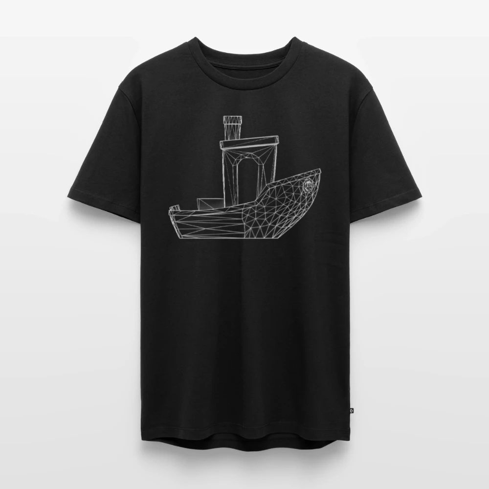 3D Benchy - Männer T-Shirt (Black)
